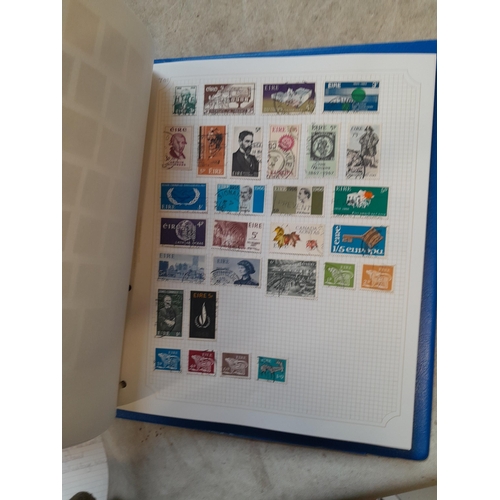 105 - Stamps : A binder of mainly used stamps with an approx vendor stocklist