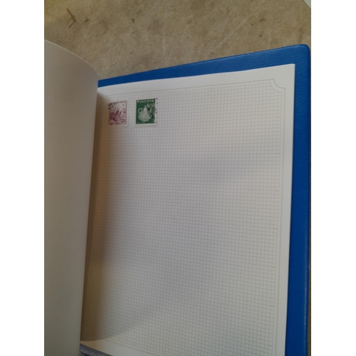 105 - Stamps : A binder of mainly used stamps with an approx vendor stocklist