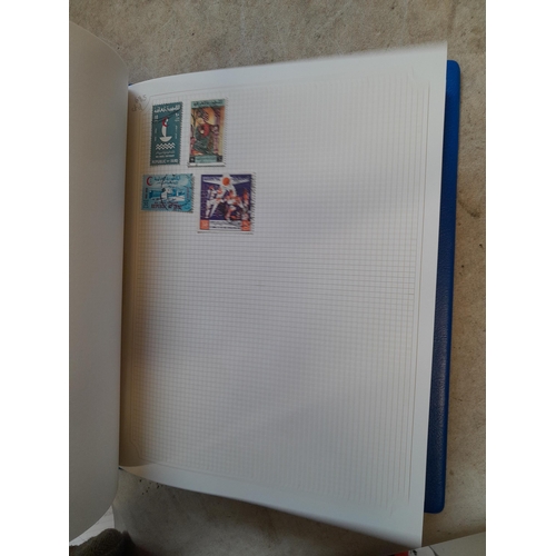 105 - Stamps : A binder of mainly used stamps with an approx vendor stocklist