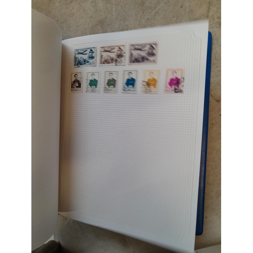 105 - Stamps : A binder of mainly used stamps with an approx vendor stocklist