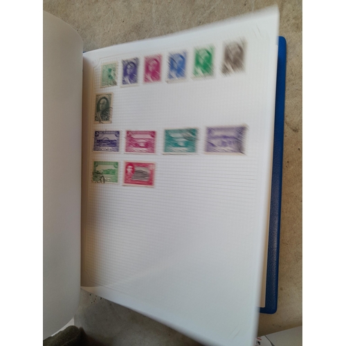 105 - Stamps : A binder of mainly used stamps with an approx vendor stocklist