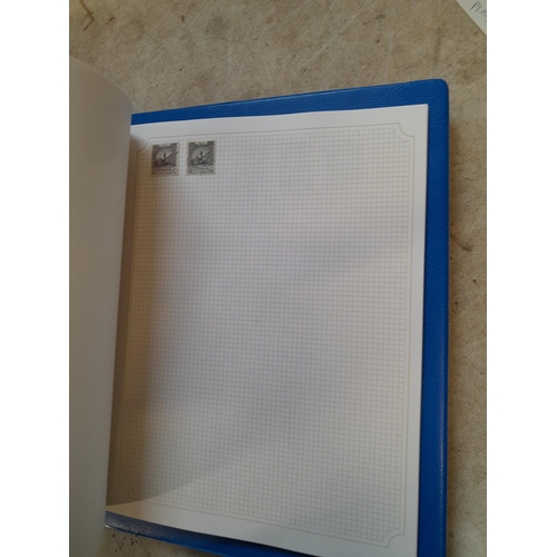 105 - Stamps : A binder of mainly used stamps with an approx vendor stocklist