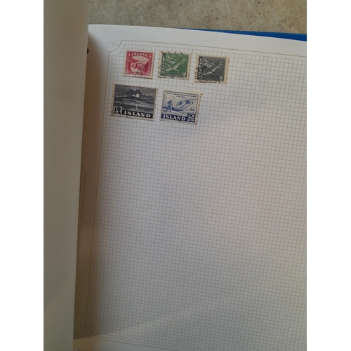 105 - Stamps : A binder of mainly used stamps with an approx vendor stocklist