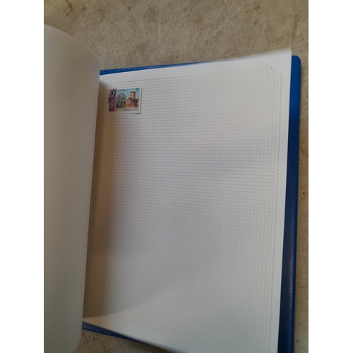 105 - Stamps : A binder of mainly used stamps with an approx vendor stocklist