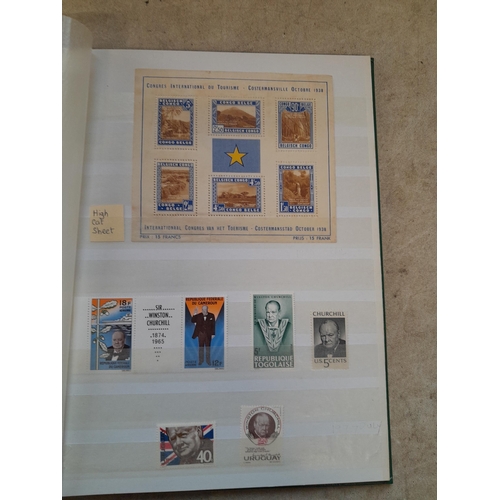 108 - Stamps : A Whole World Collection of mint, unused and used stamps, better items noticed, Belgian Con... 