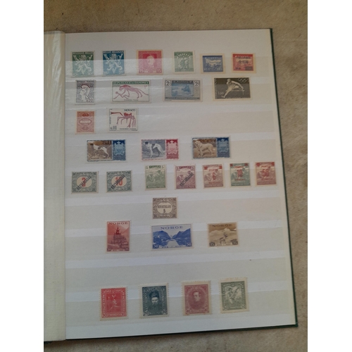 108 - Stamps : A Whole World Collection of mint, unused and used stamps, better items noticed, Belgian Con... 