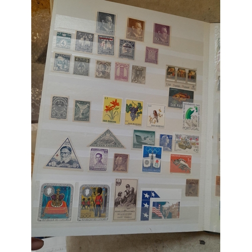 108 - Stamps : A Whole World Collection of mint, unused and used stamps, better items noticed, Belgian Con... 
