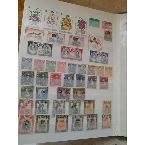 108 - Stamps : A Whole World Collection of mint, unused and used stamps, better items noticed, Belgian Con... 