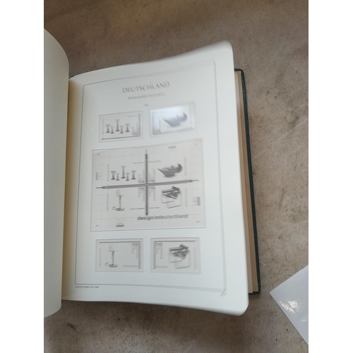 112 - Stamps : Germany Lighthouse Hingeless Luxury Stamp Album on 60 pages lots of mint no hinge stamps, n... 