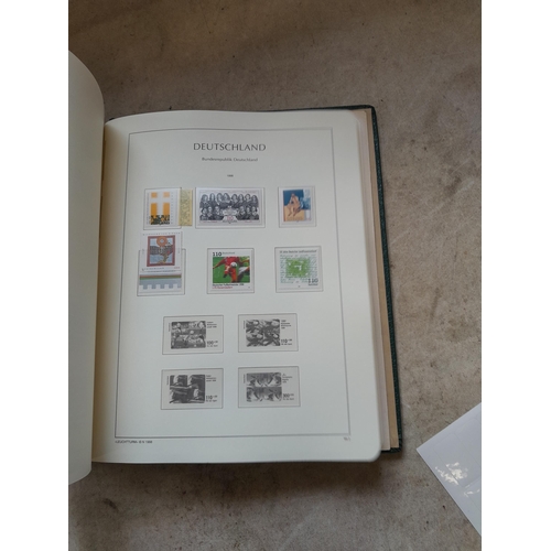 112 - Stamps : Germany Lighthouse Hingeless Luxury Stamp Album on 60 pages lots of mint no hinge stamps, n... 