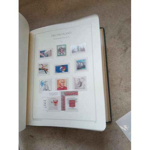 112 - Stamps : Germany Lighthouse Hingeless Luxury Stamp Album on 60 pages lots of mint no hinge stamps, n... 