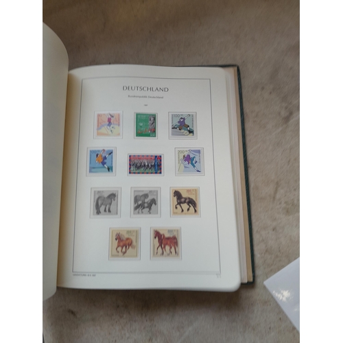 112 - Stamps : Germany Lighthouse Hingeless Luxury Stamp Album on 60 pages lots of mint no hinge stamps, n... 