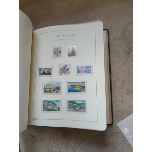 112 - Stamps : Germany Lighthouse Hingeless Luxury Stamp Album on 60 pages lots of mint no hinge stamps, n... 