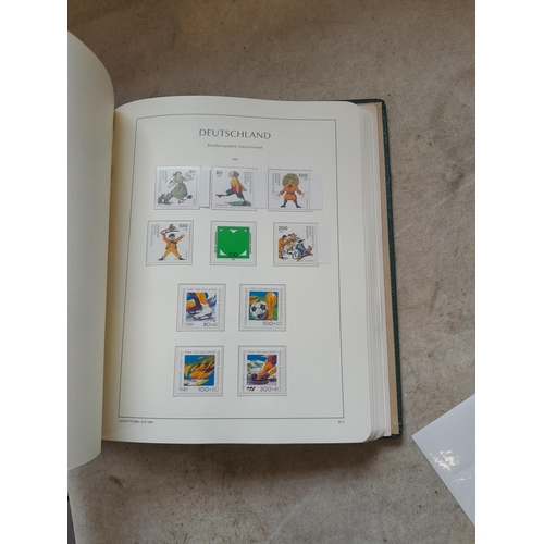 112 - Stamps : Germany Lighthouse Hingeless Luxury Stamp Album on 60 pages lots of mint no hinge stamps, n... 