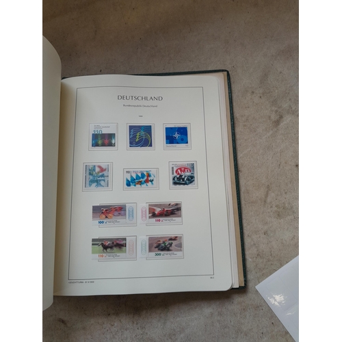 112 - Stamps : Germany Lighthouse Hingeless Luxury Stamp Album on 60 pages lots of mint no hinge stamps, n... 