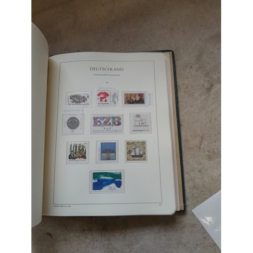 112 - Stamps : Germany Lighthouse Hingeless Luxury Stamp Album on 60 pages lots of mint no hinge stamps, n... 