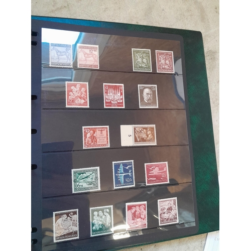 113 - Stamps : Germany collection 1933 - 1945. High catalogue value, Danzig overprint set, 1934 profession... 