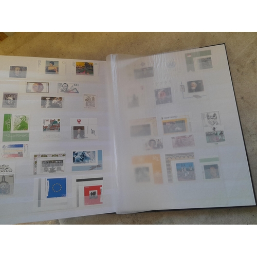 127 - Stamps : Germany Empire and West Germany offered mainly mint in a stock book, better stamps noticed