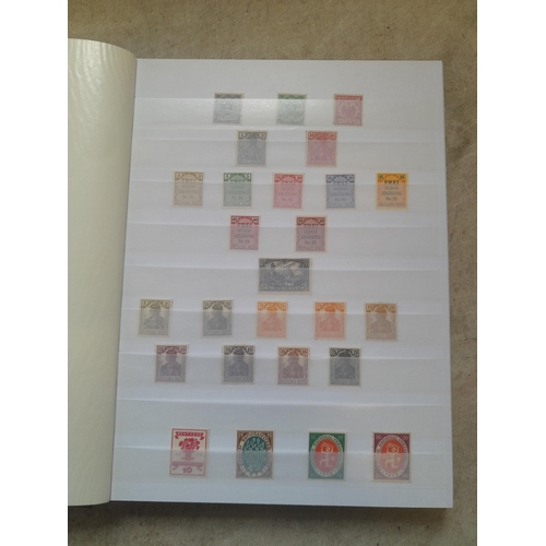 127 - Stamps : Germany Empire and West Germany offered mainly mint in a stock book, better stamps noticed