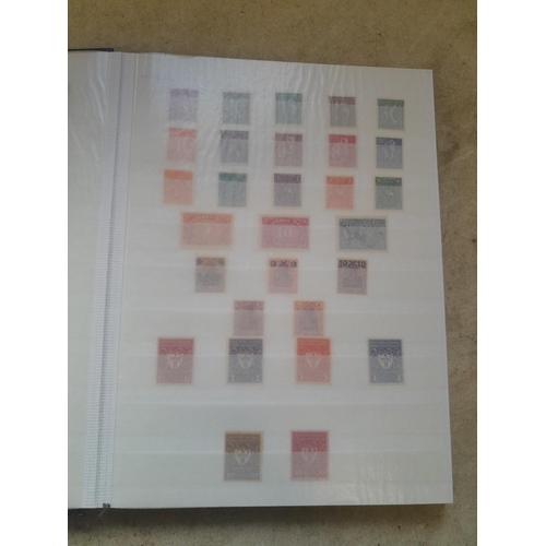 127 - Stamps : Germany Empire and West Germany offered mainly mint in a stock book, better stamps noticed