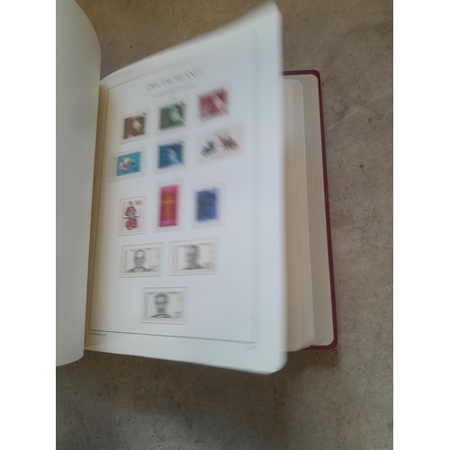 128 - Stamps : Germany collection in a Lighthouse Hingless album, includes high cat sets on some pages, NB... 
