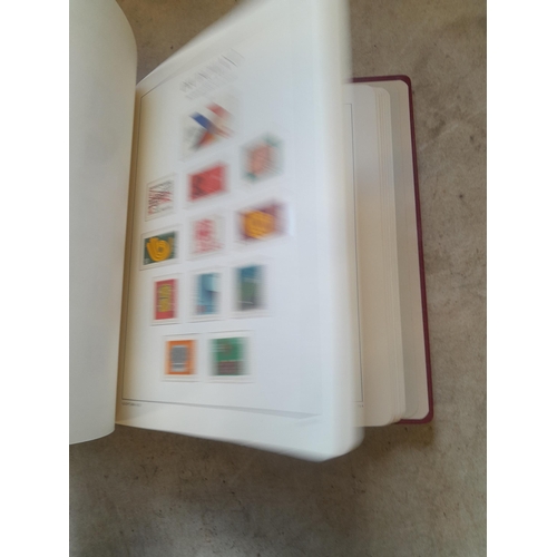 128 - Stamps : Germany collection in a Lighthouse Hingless album, includes high cat sets on some pages, NB... 