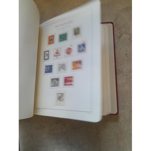 128 - Stamps : Germany collection in a Lighthouse Hingless album, includes high cat sets on some pages, NB... 