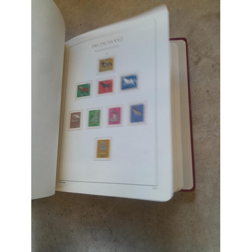 128 - Stamps : Germany collection in a Lighthouse Hingless album, includes high cat sets on some pages, NB... 