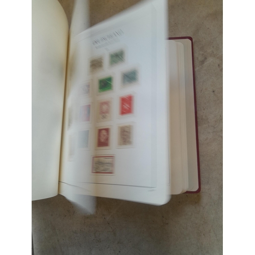 128 - Stamps : Germany collection in a Lighthouse Hingless album, includes high cat sets on some pages, NB... 