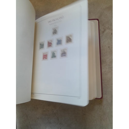 128 - Stamps : Germany collection in a Lighthouse Hingless album, includes high cat sets on some pages, NB... 