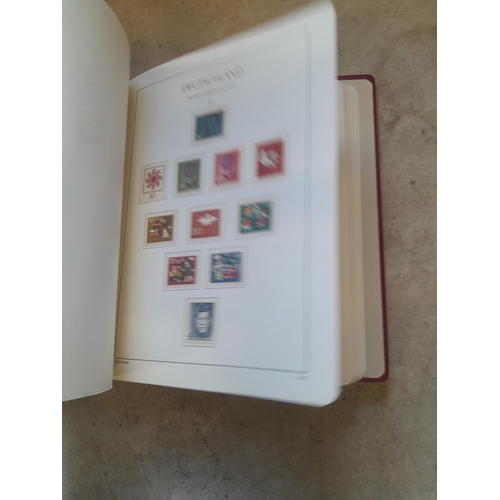 128 - Stamps : Germany collection in a Lighthouse Hingless album, includes high cat sets on some pages, NB... 