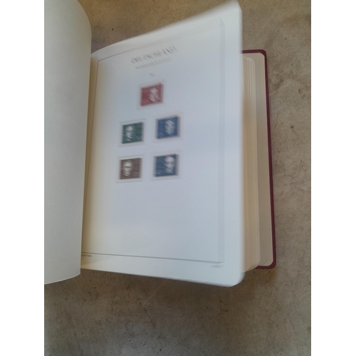 128 - Stamps : Germany collection in a Lighthouse Hingless album, includes high cat sets on some pages, NB... 