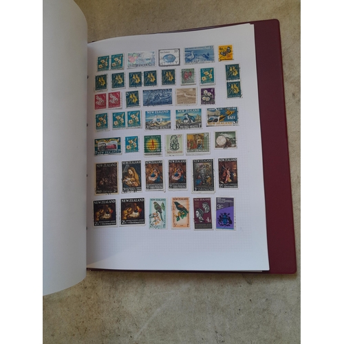 130 - Stamps : Well filled binder of mixed era and country stamps, better items noticed