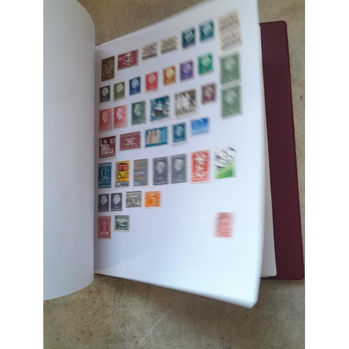 130 - Stamps : Well filled binder of mixed era and country stamps, better items noticed
