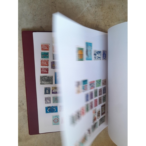 130 - Stamps : Well filled binder of mixed era and country stamps, better items noticed