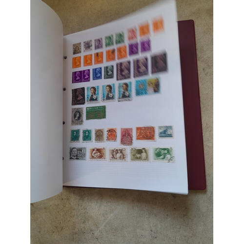 130 - Stamps : Well filled binder of mixed era and country stamps, better items noticed