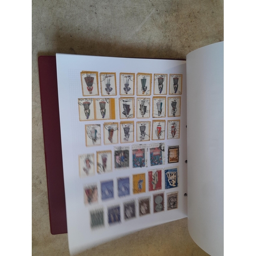 130 - Stamps : Well filled binder of mixed era and country stamps, better items noticed
