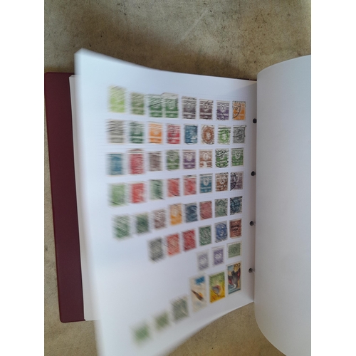 130 - Stamps : Well filled binder of mixed era and country stamps, better items noticed