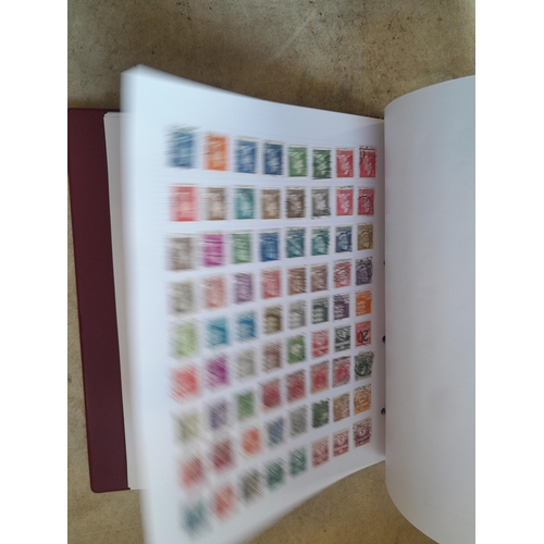 130 - Stamps : Well filled binder of mixed era and country stamps, better items noticed