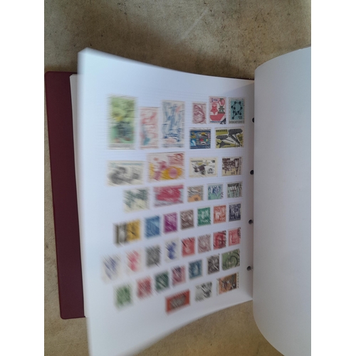 130 - Stamps : Well filled binder of mixed era and country stamps, better items noticed