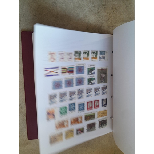 130 - Stamps : Well filled binder of mixed era and country stamps, better items noticed