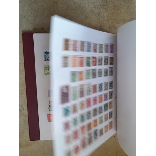 130 - Stamps : Well filled binder of mixed era and country stamps, better items noticed