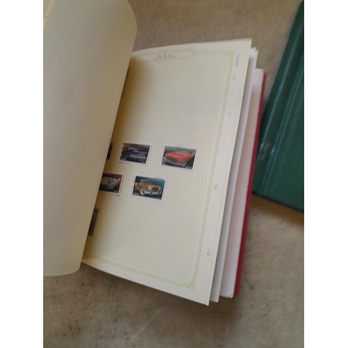 134 - Stamps of USA in three folders 1000 plus stamps mint unused and used, only a small sample photograph... 