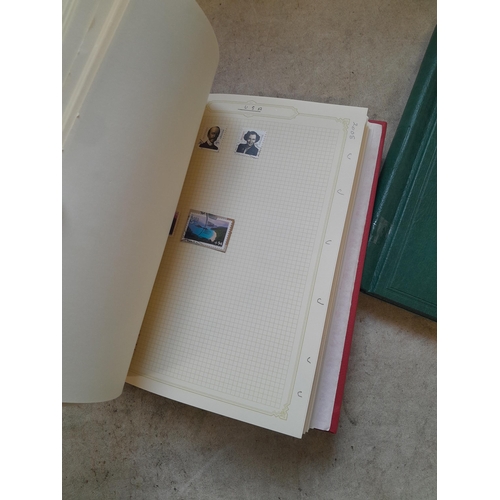 134 - Stamps of USA in three folders 1000 plus stamps mint unused and used, only a small sample photograph... 