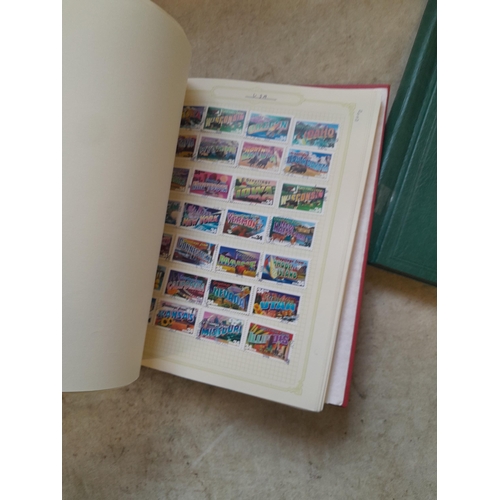 134 - Stamps of USA in three folders 1000 plus stamps mint unused and used, only a small sample photograph... 