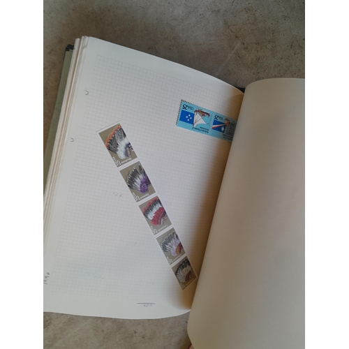 134 - Stamps of USA in three folders 1000 plus stamps mint unused and used, only a small sample photograph... 