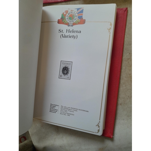 135 - Stamps : 2 volume partially filled Royal Wedding 1981 collection, approx 500 pages on SG printed pag... 