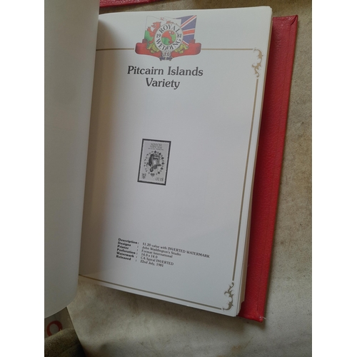 135 - Stamps : 2 volume partially filled Royal Wedding 1981 collection, approx 500 pages on SG printed pag... 