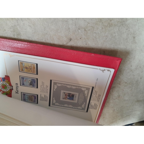 135 - Stamps : 2 volume partially filled Royal Wedding 1981 collection, approx 500 pages on SG printed pag... 