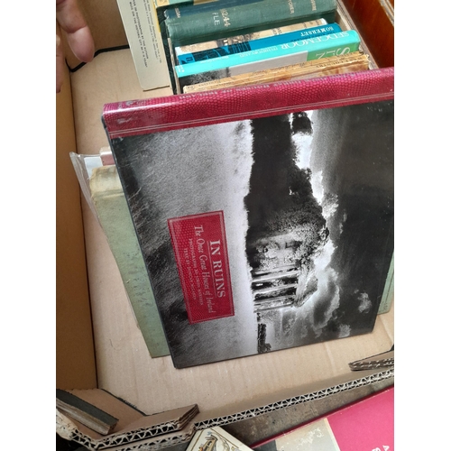 139 - Box of books with very approx. vendor list, please ignore condition reports on the list as they are ... 